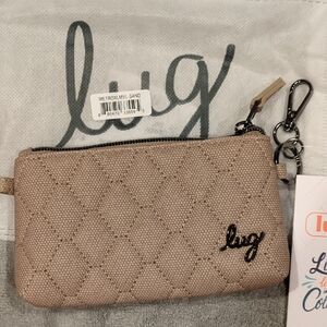 Lug Metro XL Matte Luxe VL ID Pouch - Sand - NWT